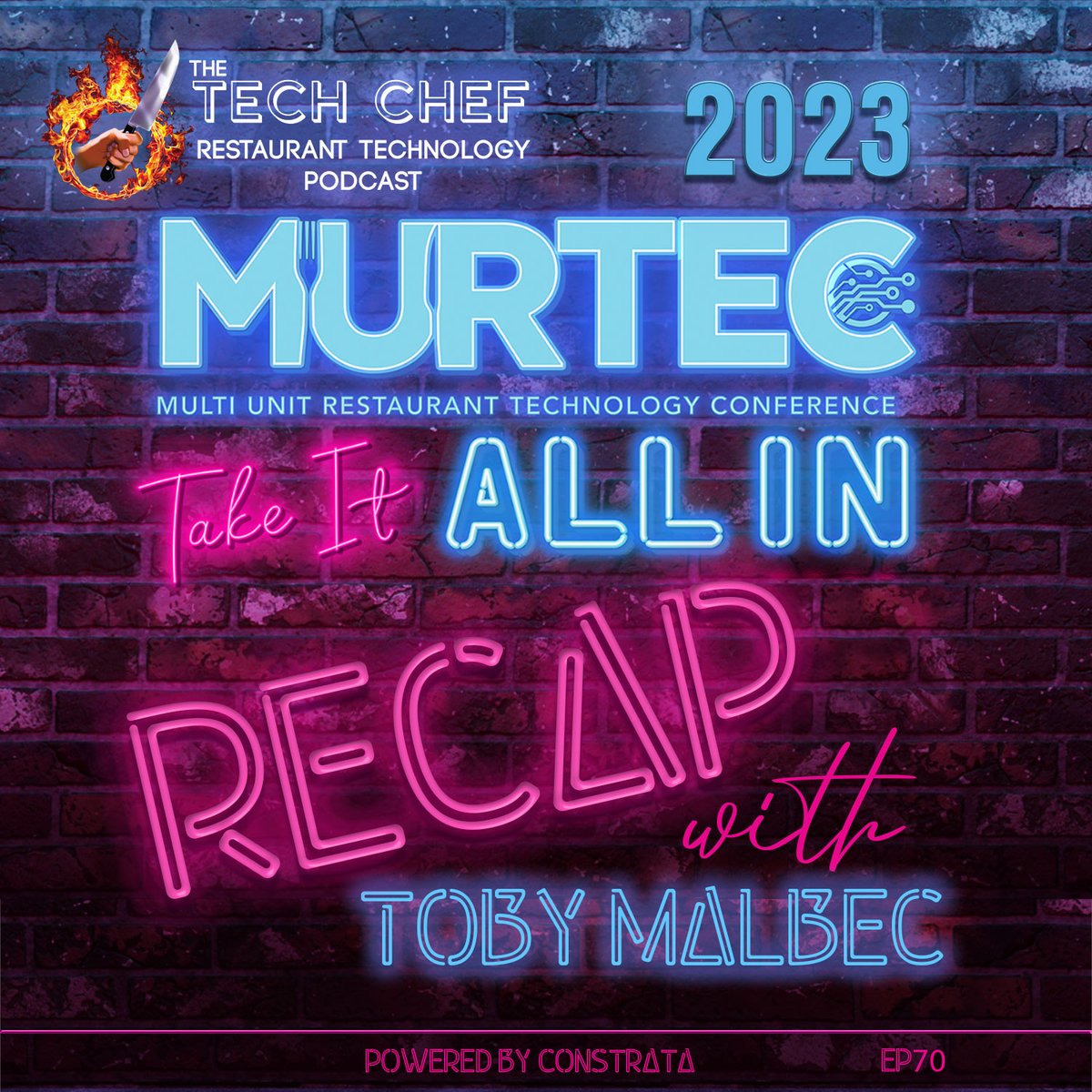 Here it is, the #murtec 2023 recap show featuring my colleague, Toby Malbec, Managing Director at ConStrata.  We dig into some interesting aspects of the show.

👉🎙 Listen: bit.ly/3Z2AKKT 🎙👈

#restauranttechnology #restauranttech #murtec2023
