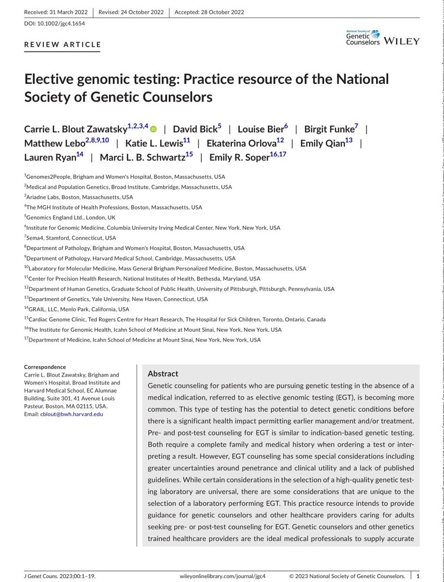 Genomes2People tweet media