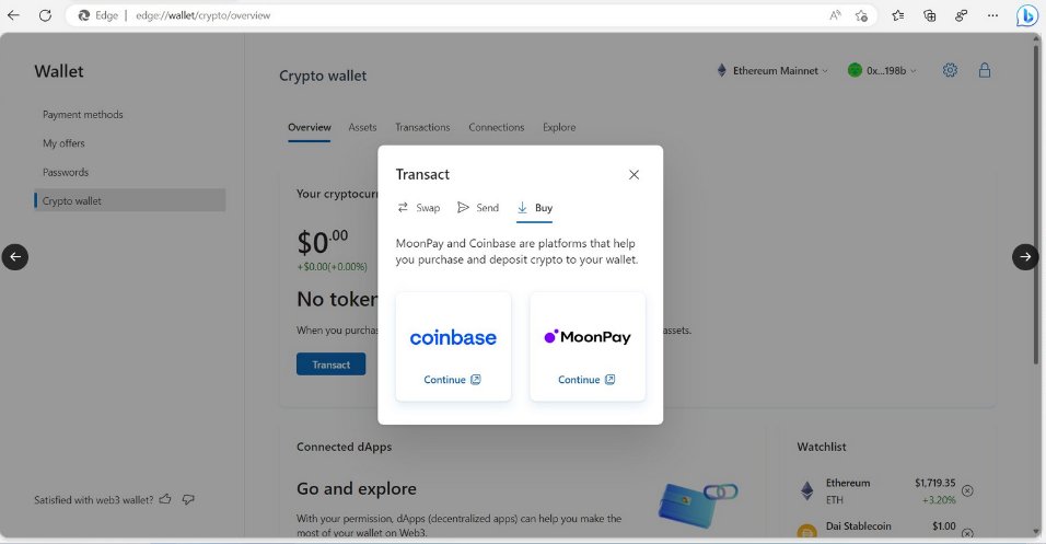 AlphaWhalesClub's tweet photo. ‼️Microsoft Edge jumps on the NFT trend!

According to recent reports, Microsoft is developing a Web3 wallet that is crypto and NFT-friendly and will be integrated into its Edge web browser..👇 https://t.co/eFM40gRmm2