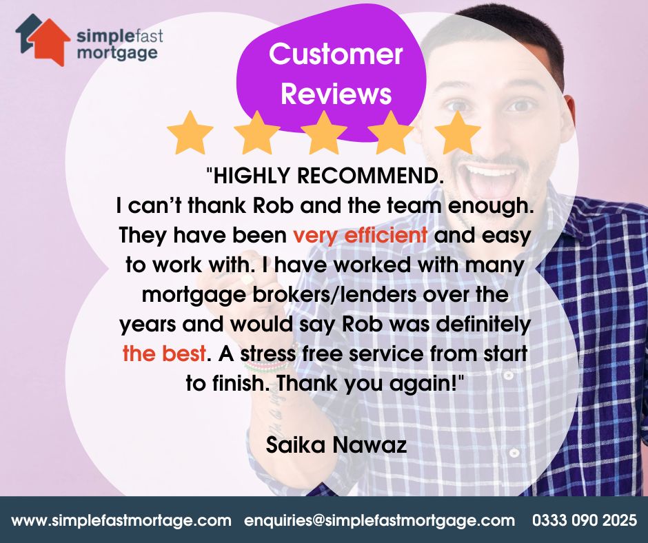 simplefastmort's tweet image. "They have been very efficient and easy to work with."

Thank You, Saika!

☎️ 0333 090 2025
💻 enquiries@simplefastmortgage.com
🌐 bit.ly/3rZ67ch

#googlereviews #5starreview #simplefastmortgage #complexmortgages #property #ukproperty #mortgageadvice #mortgagebroker
