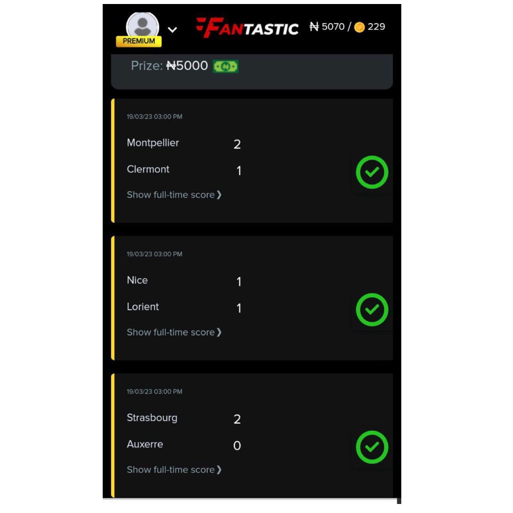 playfantasticng's tweet image. Easy N5k for Dandollar who got all 3 scores correct in last weekends Ligue 1 Special 🎉💰🙌🏾

#Predictor #predictscore