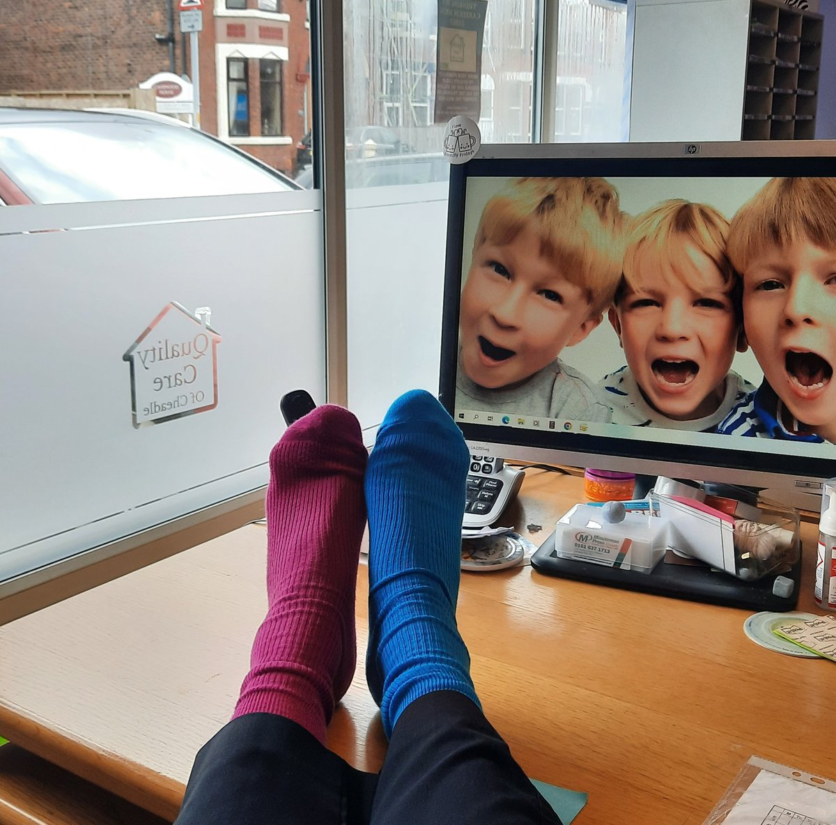 QualityCareOC's tweet photo. 🧦Getting involved with World Down Syndrome Day 2023 and raising awareness of Down Syndrome.

🧦Are you getting involved with the Lots of Socks Campaign? Show us your crazy, bright or odd socks!

#LotsOfSocks2023 #WorldDownSyndromeDay #WithUsNotForUs #WDSD https://t.co/JsLQj50d9z