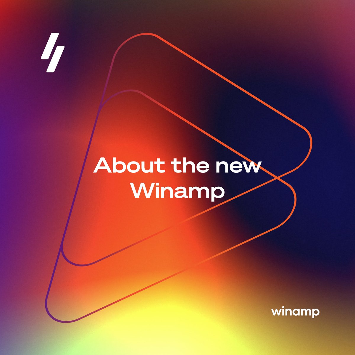 winamp's tweet photo. Integrating our iconic player, the remastered Winamp empowers not only creators, but listeners &amp; fans too 💪 Stay in control of your listening experience in the Player, and build a more meaningful connection with your favorite artists in the Fanzone ⚡ Coming April 15! #musictech https://t.co/LLgSZzgsOO