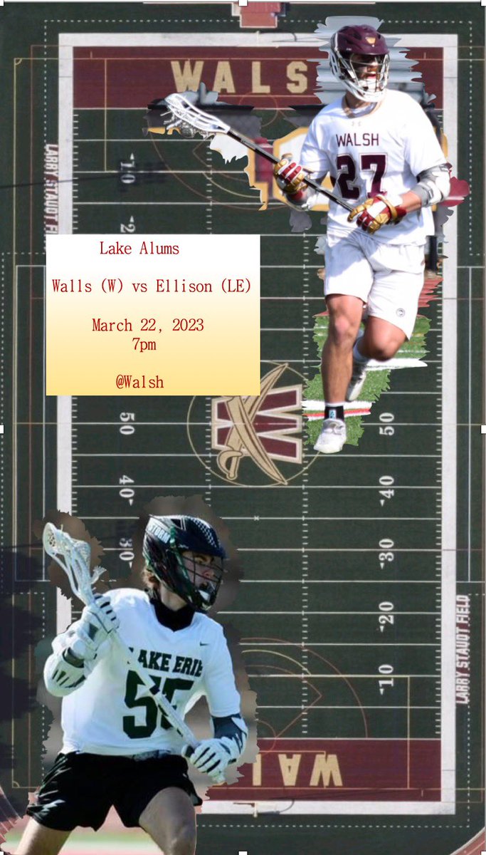 chriswfti's tweet photo. Once teammates, now rivals!!!! But forever #bluestreaks @LakeHSBoysLax @LakeErieStorm @WalshCavaliers @ChrisxWalls @JoeyEllison14 https://t.co/56QYDcRgsC