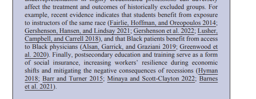 Also a delight to see my @BrookingsEd colleague @DrMikeHansen cited for his work on the benefits of teacher diversity on student outcomes!