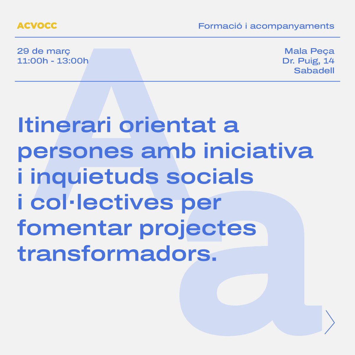 Ateneu Cooperatiu Vallès Occidental | ACVOCC tweet media