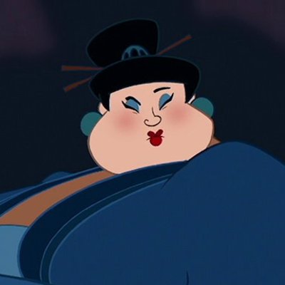 REALLYADONIS's tweet photo. @ayeejuju all that shade just for her to be the one looking like Chien Po from Mulan 🫠 https://t.co/Qu1uAvZgqa