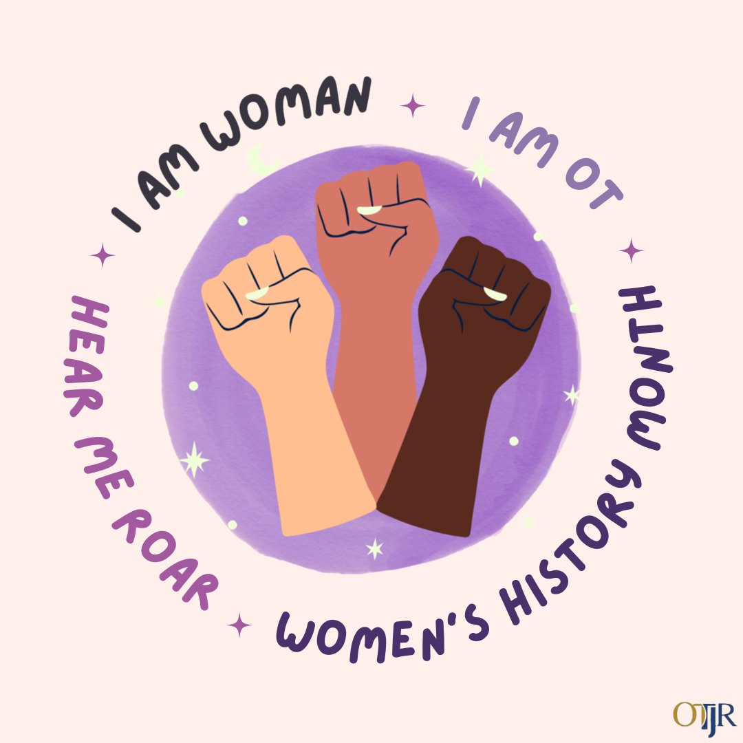 OTJRJournal's tweet photo. Women have always been pioneers in #OccupationalTherapy, and #WomensHistoryMonth is the perfect time to celebrate their strength and achievements!
#OTResearch #occupationaltherapist #ot #therapy #otp #ota #otstudent #otd #ots #otr #futureot #futureota #occupationalscience #OS https://t.co/WLMNDHEqsp