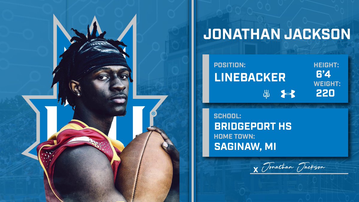 SIGNED, SEALED, DELIVERED! ✍️

Welcome to the family, <a href="/3JayJack/">Jonathan Jackson</a>!

Linebacker from Saginaw, MI

#cuLTUre23 #BeREAL #NSD23