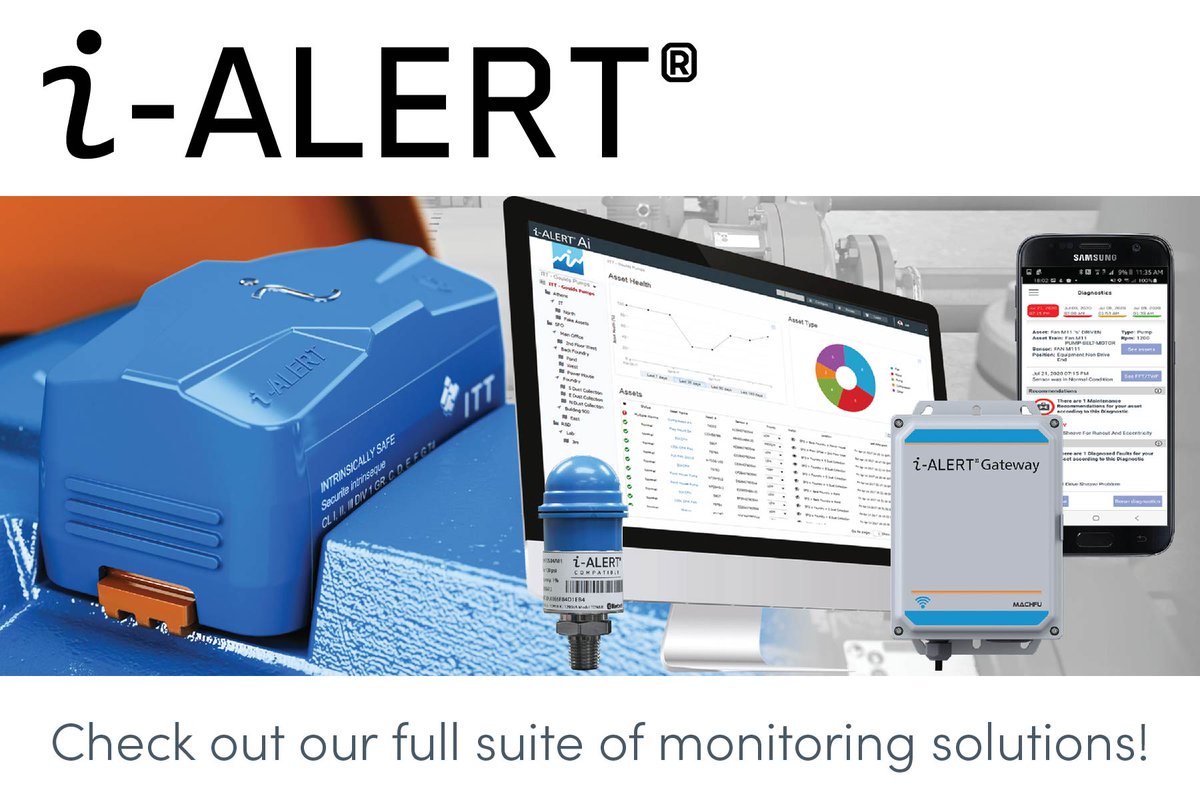 iALERT_AI's tweet photo. While you may know us best for our industry-leading machine health #sensors, we offer a full suite of #monitoring solutions. Check out our offerings, including our #Gateway and #AI Platform, today! https://t.co/ndNmQFzopq https://t.co/FyTyLvs7MC
