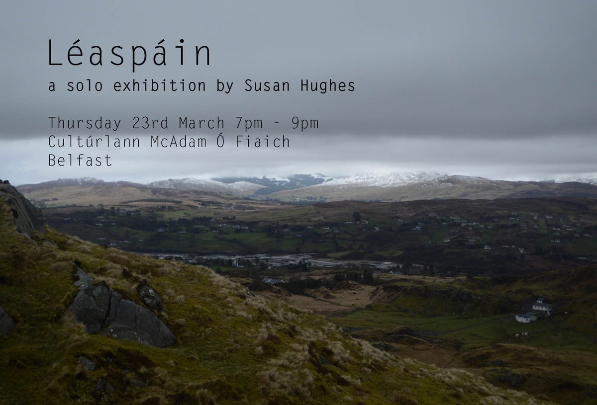 🔺 ARTIST SPOTLIGHT 🔺Susan Hughes
Opening this Thursday 23rd March. A solo exhibition of work by Susan Hughes <a href="/Culturlann/">An Chultúrlann</a>
‘Léaspáin’ is part of an ongoing body of artwork exploring the intersection of psychedelic sensual experiences in nature with traditional Irish folklore