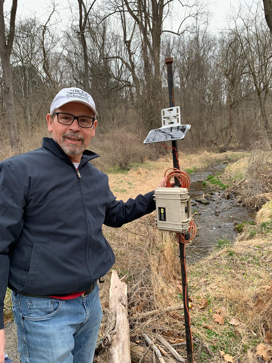 WikiWatershed's tweet photo. Master Watershed Stewards George Seeds and Joe Debes are gearing up for #WorldWaterDay by volunteering to maintain #EnviroDIY Monitoring Stations. The stations collect continuous #waterquality #data. @WaterDataCollab #monitorwater #4states1source #DelawareRiver #DelRiverWatershed https://t.co/XiIaJqFhXr