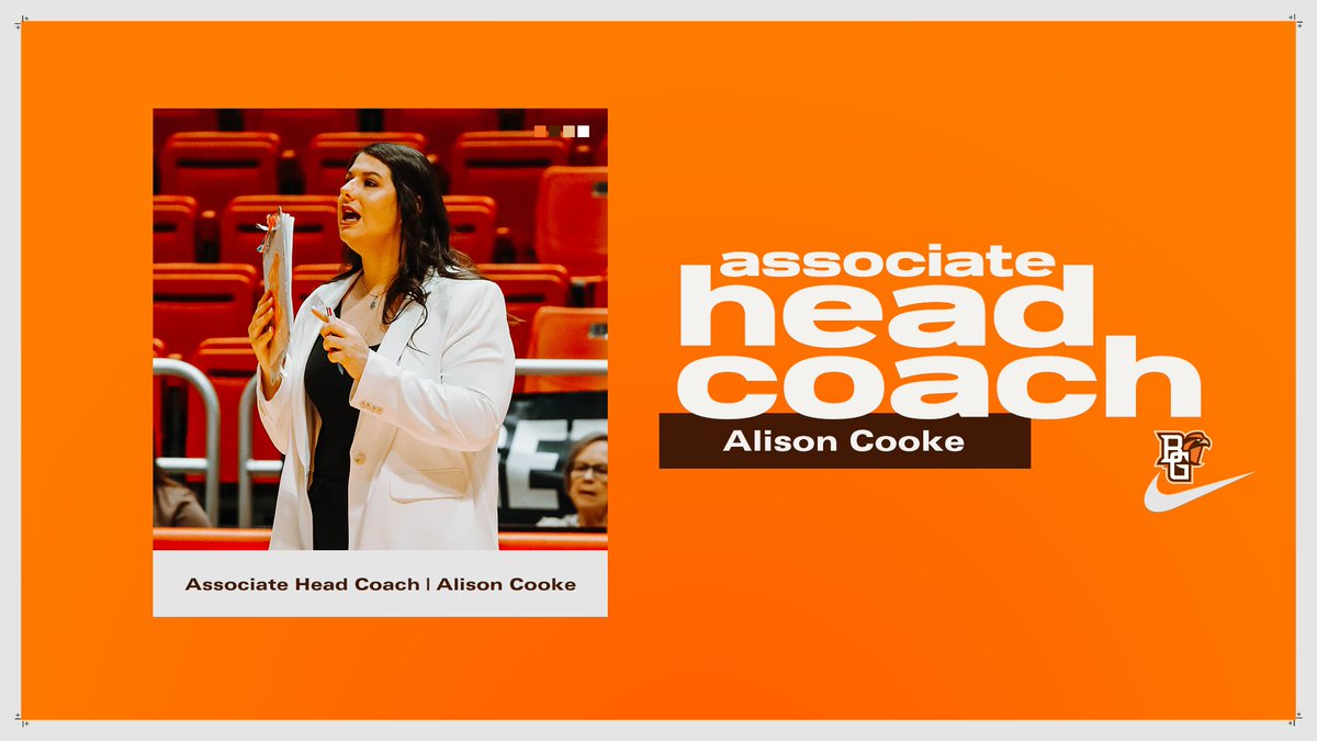 BGSUVolleyball's tweet photo. 𝙋𝙧𝙤𝙢𝙤𝙩𝙚𝙙: BGVB announces promotion of Alison Cooke to Associate Head Coach!

📰: https://t.co/1JYK8Hu5kl

#AyZiggy || #BGVB23 || #BGWarriors || #DreamBig https://t.co/cdHmIuGl1S