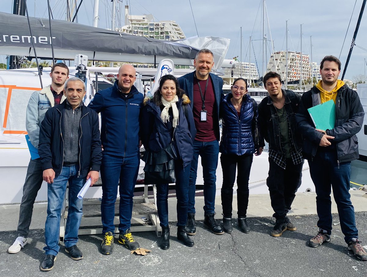 BenoitMontbel's tweet photo. Portes ouvertes des chantiers Outremer et Gunboat avec #poleemploimasdegrille dans le cadre de la #semainedelamer et #semainedumaritime 
Des demandeurs d’emploi ont pu découvrir les différents métiers et déposer leur candidature. https://t.co/k4ToMq2ju0