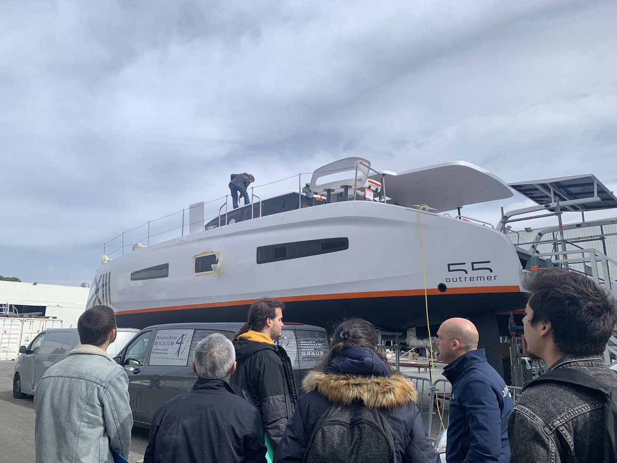 BenoitMontbel's tweet photo. Portes ouvertes des chantiers Outremer et Gunboat avec #poleemploimasdegrille dans le cadre de la #semainedelamer et #semainedumaritime 
Des demandeurs d’emploi ont pu découvrir les différents métiers et déposer leur candidature. https://t.co/k4ToMq2ju0