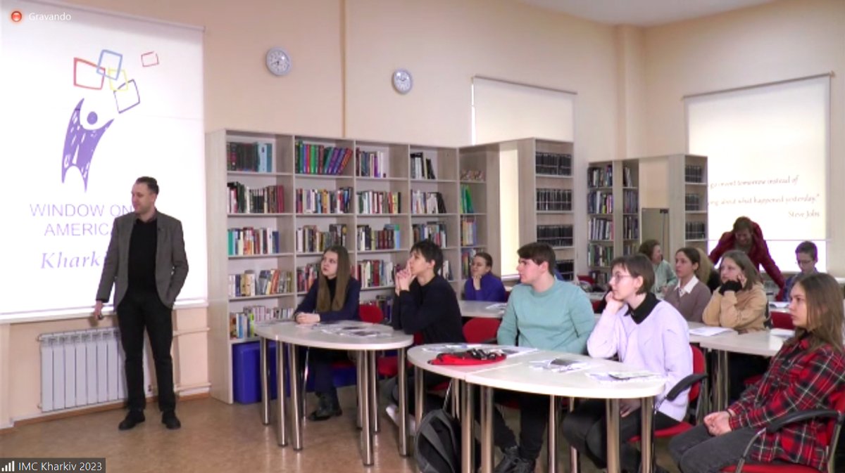 IppogOrg's tweet photo. The #IMC reached students in Kharkiv National University 🇺🇦

Thank you Prof. Philip Kuznietsov for hosting the masterclass.
And thanks to Steven Goldfarb (former IPPOG chair), Mariia Tiulchenko and Fedir Boreiko for the virtual tour in the #ATLASexperiment cavern.

#science https://t.co/z2sQHdDJyu