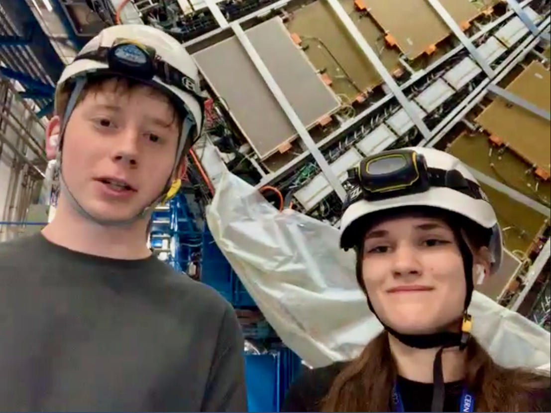 IppogOrg's tweet photo. The #IMC reached students in Kharkiv National University 🇺🇦

Thank you Prof. Philip Kuznietsov for hosting the masterclass.
And thanks to Steven Goldfarb (former IPPOG chair), Mariia Tiulchenko and Fedir Boreiko for the virtual tour in the #ATLASexperiment cavern.

#science https://t.co/z2sQHdDJyu