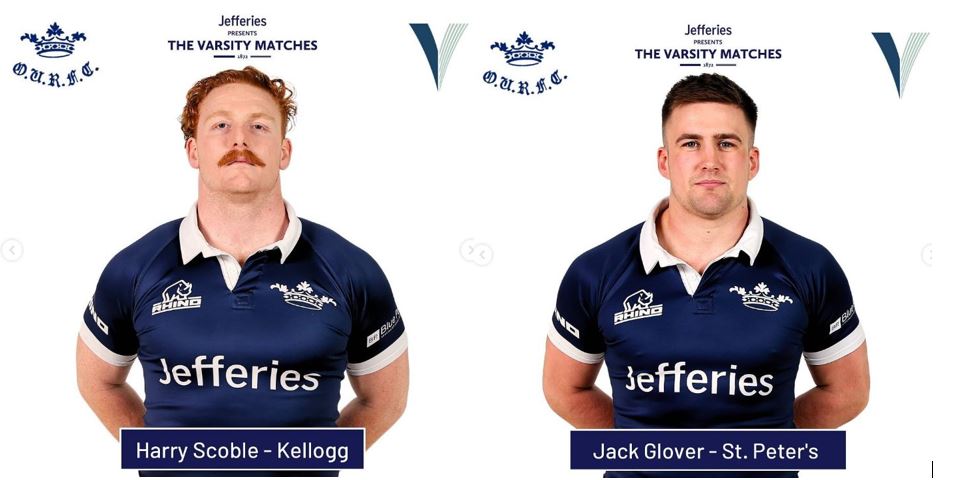 Oxford_Urban's tweet photo. Congratulations to MSc in Sustainable Urban Development students Harry Scoble and Jack Glover who have been named in the @OURFCblues team for the @VarsityMatches this Saturday 25 March! #varsitymatch #OURFC @OxfordConted @KelloggOx @SPC_Oxford #SUDOX #Oxford https://t.co/mM0PRzDUFu
