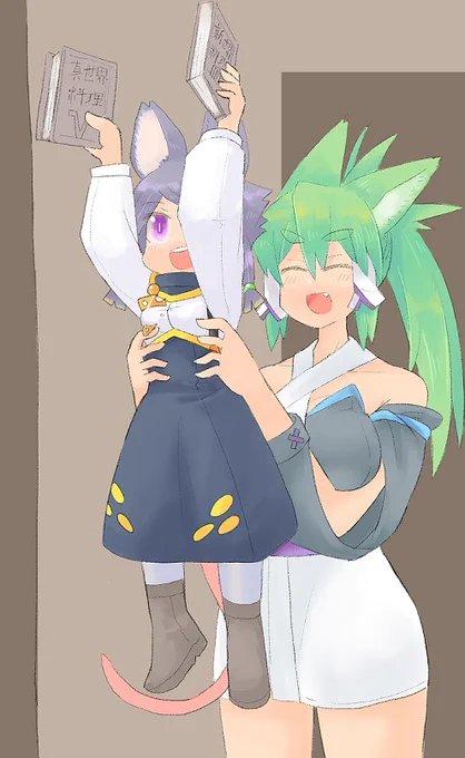 【新作】身長80㎝差の友人ちるちゃん(100㎝)マーシャちゃん(180㎝) 