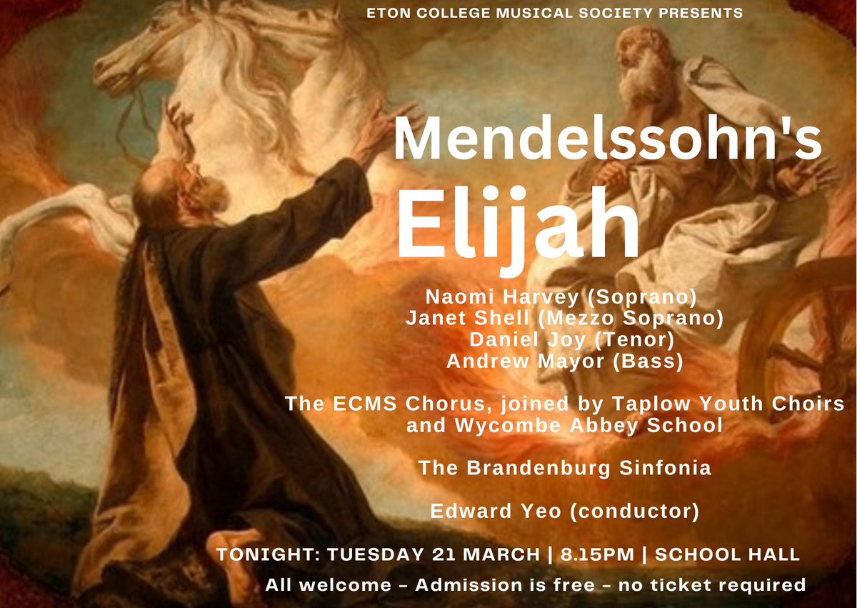Eton_Music's tweet photo. Looking forward to this magnificent performance tonight in our beautiful new School Hall... https://t.co/GjMdKyrHbi