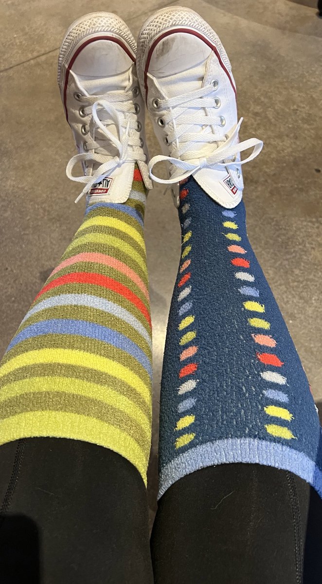 rmbtowner_tech's tweet photo. Rockin my socks for @WorldDSDay #worlddownsyndromeday 🧦! I learned this is the day b/c it signifies the 3rd copy of the 21st chromosome. Socks r the symbol b/c the look like a chromosome!! Learn something new everyday! #lotsofsocks https://t.co/UIFzYAaNrd