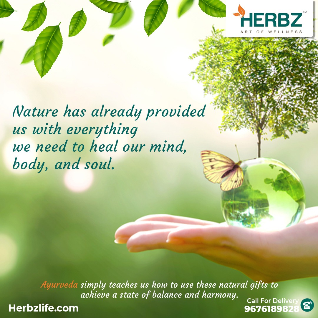 LifeHerbz's tweet photo. Nature provides us with many resources and experiences that can support our physical, mental, and emotional well-being. 
 #healthcare #nature #trendingnow #soul #ayurveda #healthylifestylehabits #naturalhealthcare #mindfulness  #relaxation #herbalife #NoSideEffects #peace https://t.co/Vz3MXkRYqd