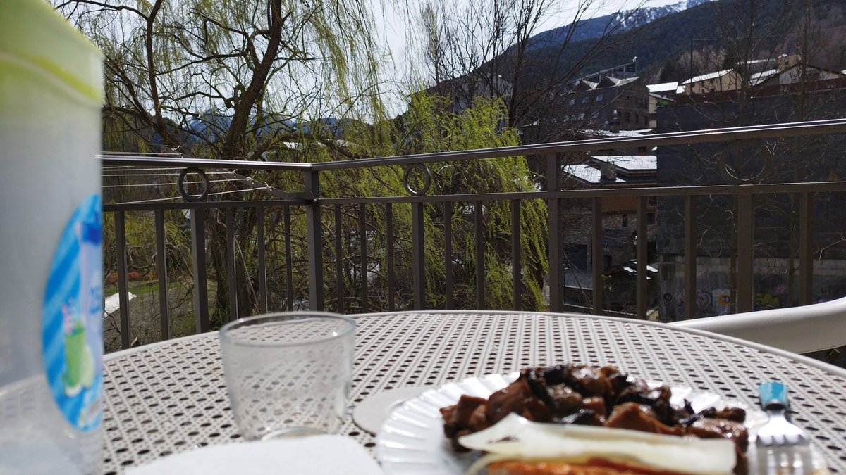 Quin gust dona poder dinar a la terrasseta 🥰 #lamassana #Andorra