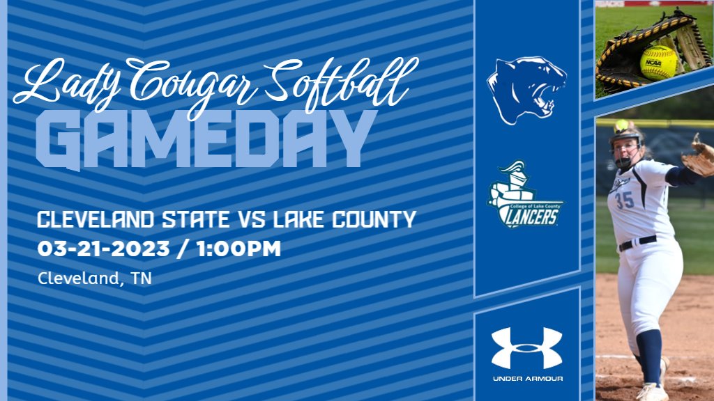 CSCC Softball (@cscc_softball) on Twitter photo Lady Cougar Softball plats at home today against College of Lake County. The first pitch is at 1:00PM. Please come out to the field today and enjoy some sunshine and softball. Students get in free showing CSCC student I.D.
#CougCrew #LadyCougars <a href="/TCCAAsports/">Tennessee Community College Athletic Association</a> <a href="/NJCAASoftball/">NJCAA Softball</a> Lady Cougar Softball plats at home today against College of Lake County. The first pitch is at 1:00PM. Please come out to the field today and enjoy some sunshine and softball. Students get in free showing CSCC student I.D.
#CougCrew #LadyCougars <a href="/TCCAAsports/">Tennessee Community College Athletic Association</a> <a href="/NJCAASoftball/">NJCAA Softball</a>