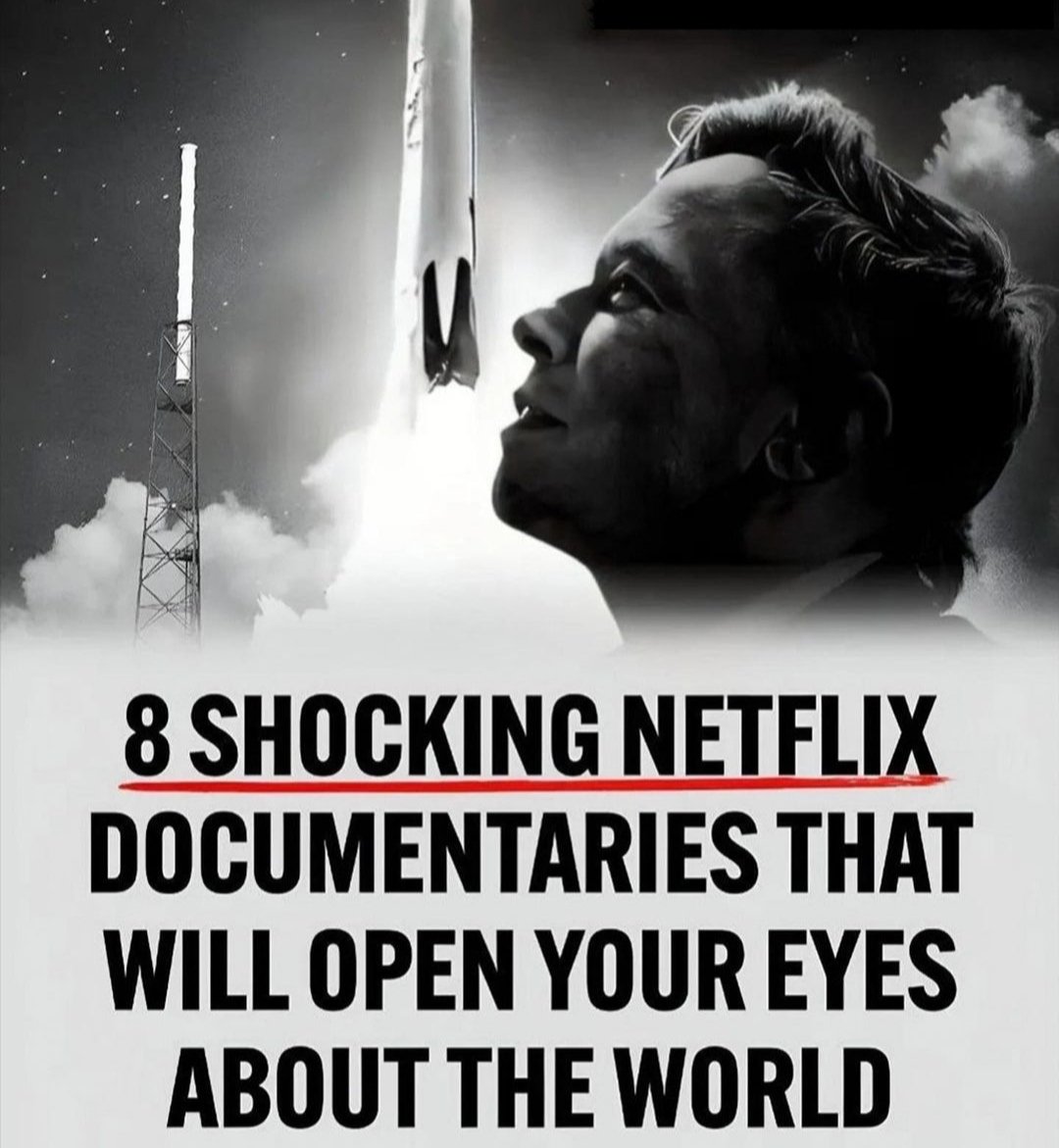 powerbeastt's tweet photo. 8 Shocking Netflix Documentaries That Will Open Your Eyes About That World.

//Thread// https://t.co/hsQU123N2K