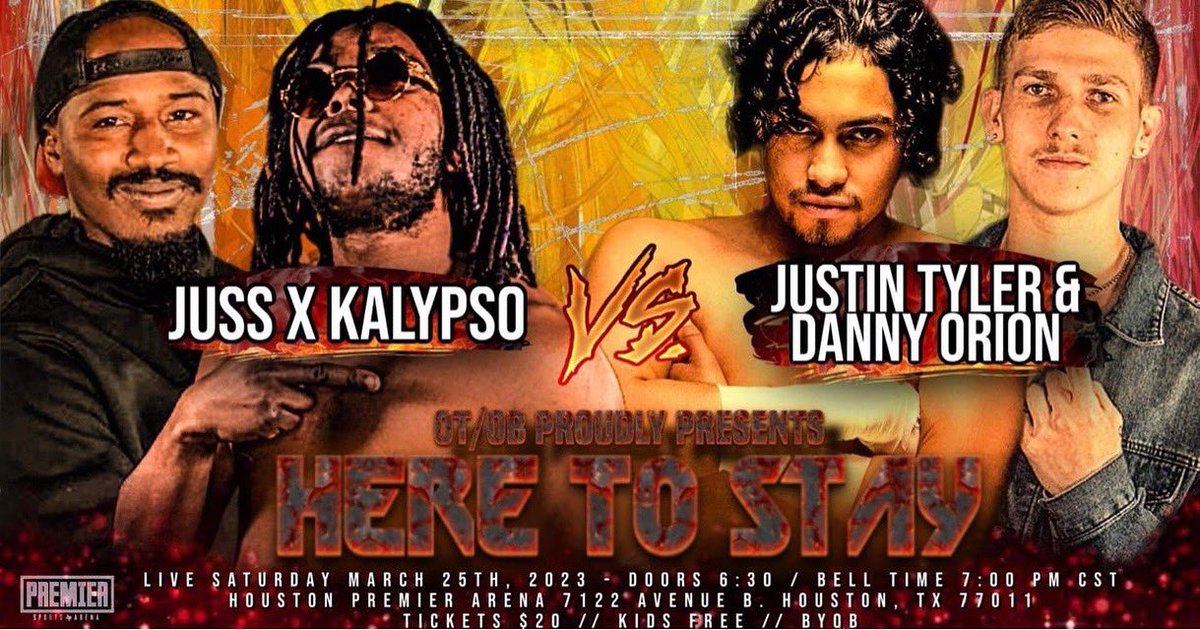 KennyKalypso's tweet photo. @ChrisCarterProW has other obligations with being a double champ so he canโt help me beat up these two clowns. @__reddxof _ hit up the #PlanetDreadHotline to offer help. #CultureShock. #NewGuard. Whatever name yโall go with, #JusXKalypso says #WelcomeToPlanetDread C*******as ๐โ๐พ https://t.co/eGf5xa6C2X