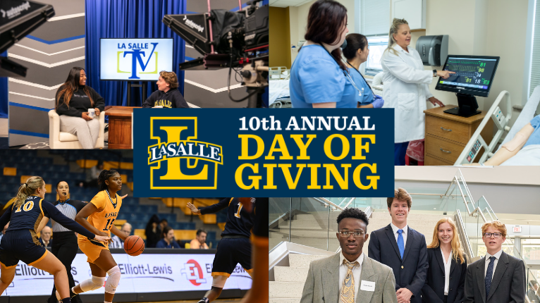 Good morning, Explorers! The 10th annual Day of Giving has finally arrived. Will you give back today and help La Salle University by making a gift towards the Charter Challenge? #LaSalleGives bit.ly/3lomDC9