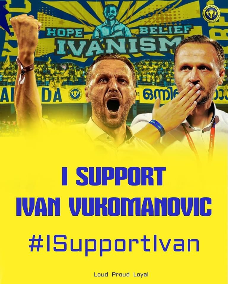 JoelPSanthosh2's tweet photo. ONE CLUB 💛 ONE LOVE♥️
 ഇനി എന്തൊക്കെ സംഭവിച്ചാലും എന്നും Ivan ന് ഒപ്പോം #ISUPPORTIVAN #KeralaBlasters #manjappada https://t.co/RX7rbteCtt