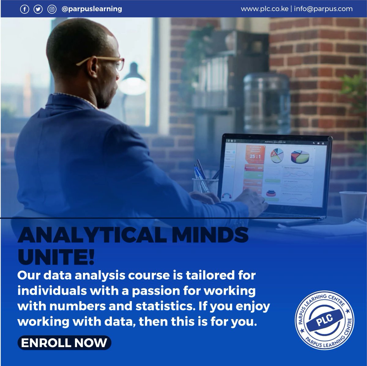 parpuslearning's tweet image. 📊 Attention analytical minds! Our data analysis course is tailored for you! Learn to interpret complex data sets &amp;amp; draw meaningful insights. Enroll now &amp;amp; unlock your potential. Click to enroll: buff.ly/3H7VnzD 
#ParpusLearning #OnlineLearning #DataAnalysis #EnrollNow