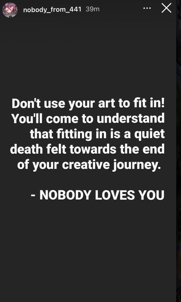 ELSomner1's tweet photo. Wise words from my bredren
You were born an original…don’t die a copy. #beyou https://t.co/LO1IYXstKo