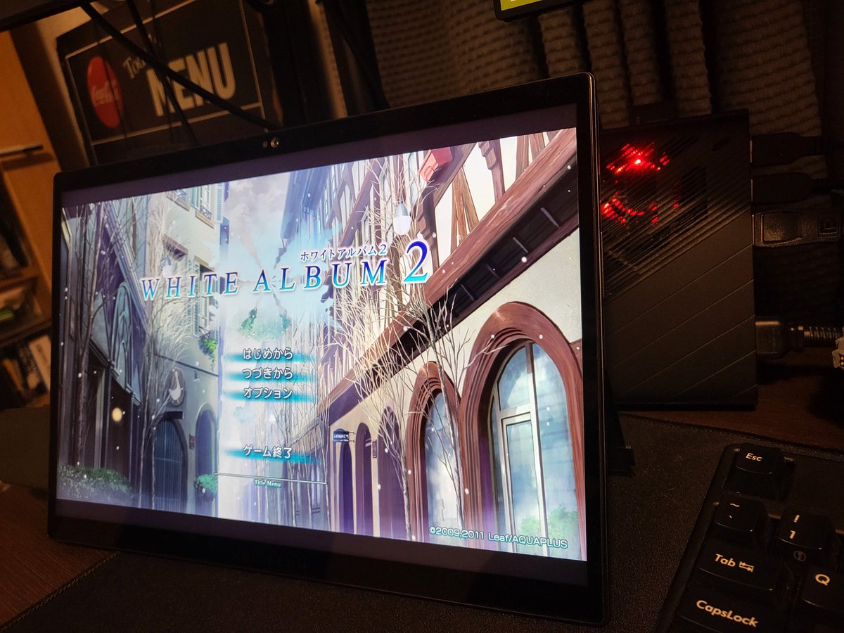 nondorcray's tweet image. #whitealbum2
#rogflowZ13
動作確認っ！！