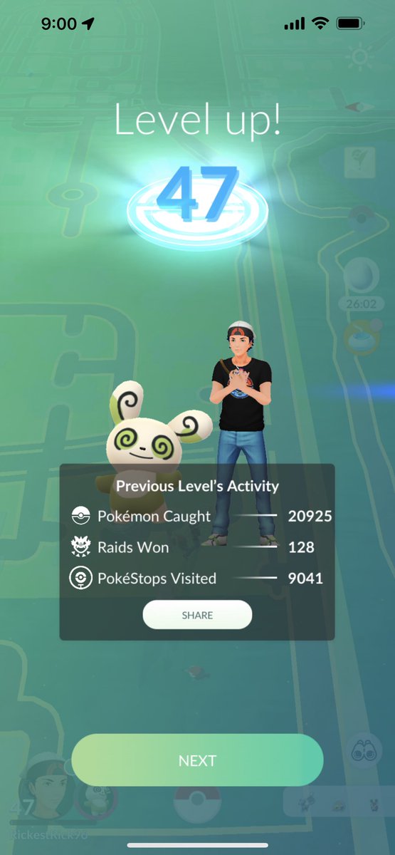 FitzTheListener's tweet image. By far my fastest lvl up since 40 thanks to Vegas and Global tours as well as slowpoke comm day 😎 we out here