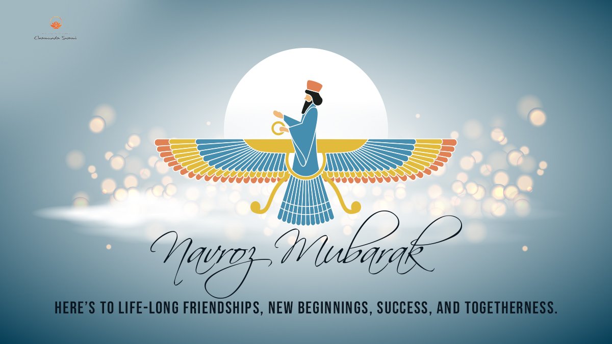 chamundaswami_'s tweet photo. #Nowruz    or Parsi New Year, celebrated around the world in Parsi and Iranian communities is a festival of love, life, friendships and coming together. 

Team CSJ wishes our Parsi brothers and sisters a very Happy New Year. May our bonds grow stronger and lives get happier https://t.co/DtWZY1WyP3