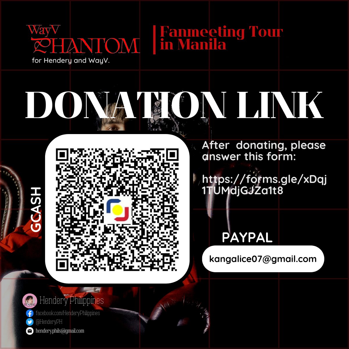 [FUNDRAISING UPDATE]

As of March 21, 2023, 9:00pm, here is the progress of our fundraising. Thank you so much to our donors!

Let's reach our goal for this project 💪💚

#WayV_Phantom_in_MANILA #WAYV #HENDERY <a href="/WayV_official/">WayV</a>