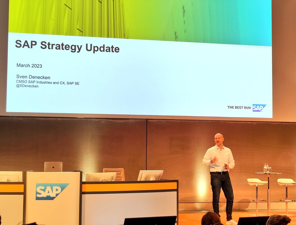 david_ruizb's tweet photo. Always a privilege to listen from @SDenecken about @SAP Startegy at Annual SAP User Groups SIG Leads Meeting 2023.
Business Transformacions, Sustainability &amp; Supply Chain Resilience.
@AUSAPE
@SAPCommunity
#sapcommunity
#sapusergroups
#sugen
#ausape 
#sapchampions 
#sapstrategy https://t.co/dZHFdypLXE