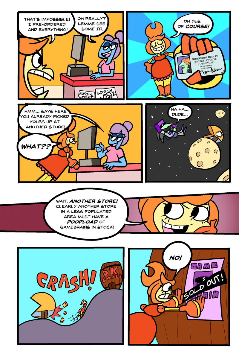 AmphibiaComics's tweet photo. Ranru's Quest - Ranru sets out on an epic quest to obtain the latest video game console. (1/3)
#comic #comicbook #webcomic #comics #gaming #gamingcomics #videogames #nintendo #newt #virtualreality #vr #virtualboy #gamecube #aliens #aliencomics #cyborg #robot https://t.co/Jwz1mSobpm