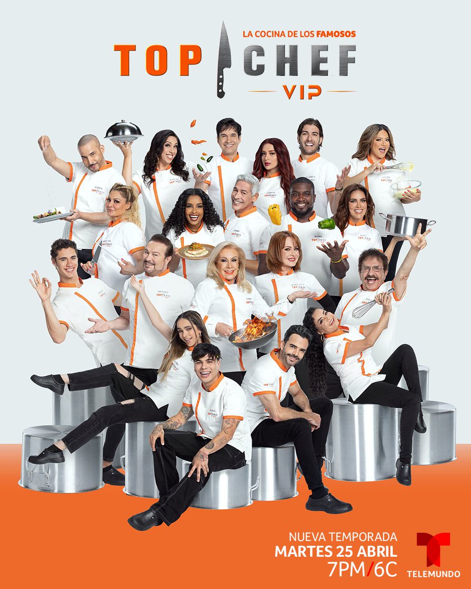 TLMDPR's tweet photo. Tuesday April 25th at 7PM/6C, 20 celebrities will compete for the coveted title of #TopChefVIP and the $100,000 cash prize.
🔗Details: https://t.co/IuCmMxv7WT
#TopChefVIPTLMD https://t.co/0kKtebaUny