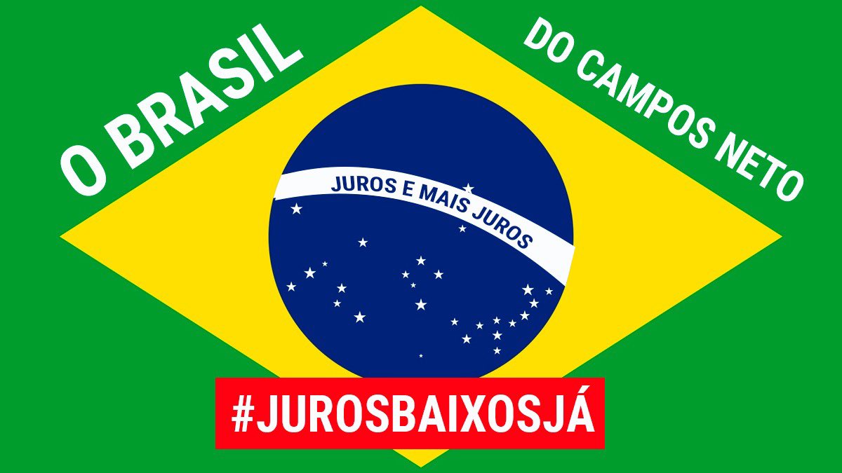 fetrafi_rs's tweet photo. Os juros reais do Brasil são os mais altos do mundo. Nesse cenário, só ganha o especulador. A indústria não consegue crédito para produzir e fazer a economia girar. Fora Campos Neto! #JurosBaixosJá https://t.co/NZbbFBLF2I