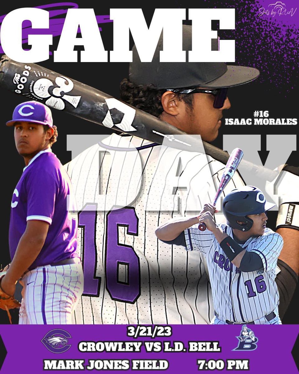 Week 2 of district starts today and we would love your support! It’ll be a nice 70 degrees at Mark Jones Field tonight at 7PM as we take on L.D. Bell.