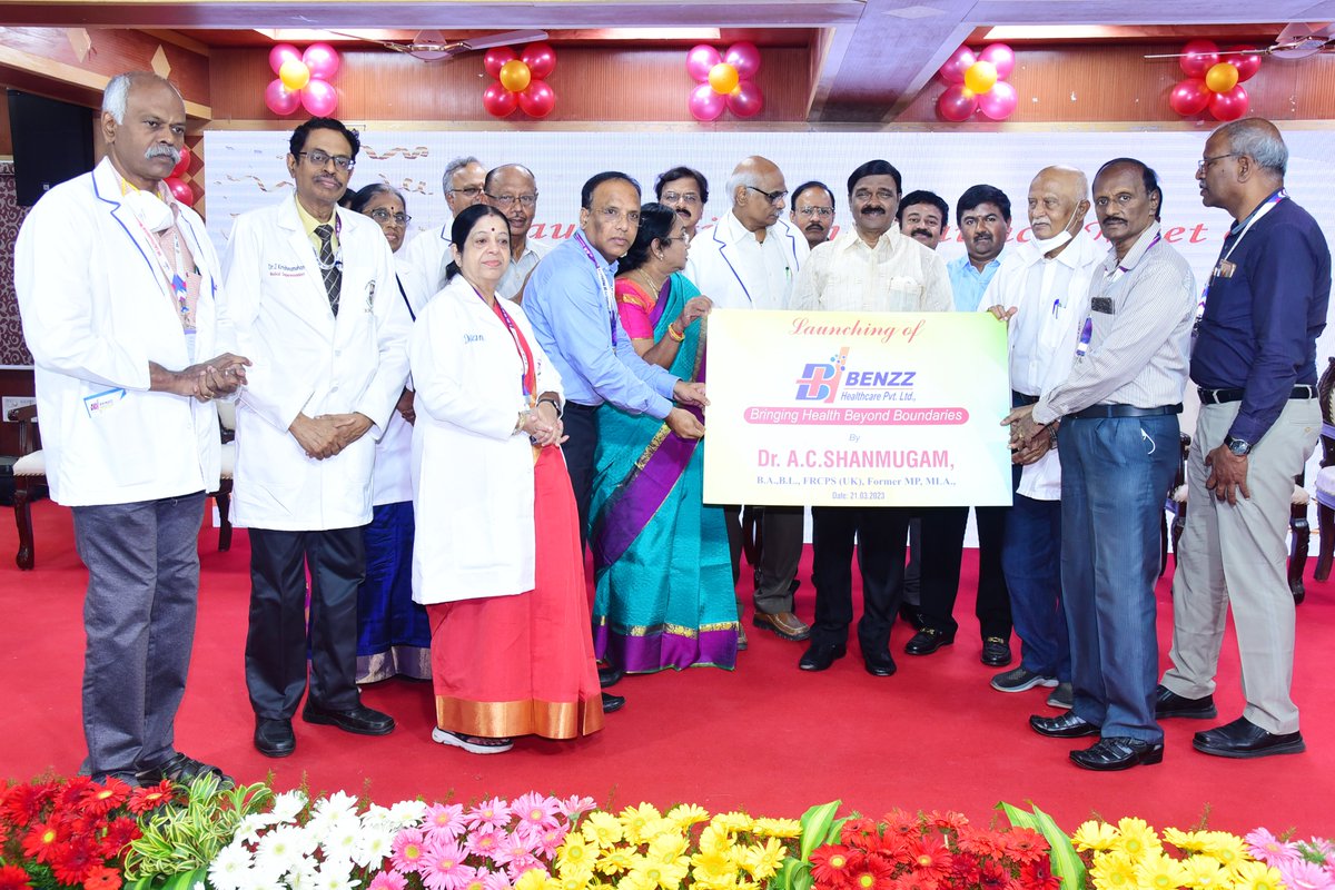 AcsArunkumar's tweet photo. It brings me great joy to have had the opportunity to participate in the inauguration and launch meeting of Benzz Healthcare Pvt Ltd. - a new pharmaceutical venture.

#benzz #healthcare #pharmaceutical #health https://t.co/34yNuW95OQ