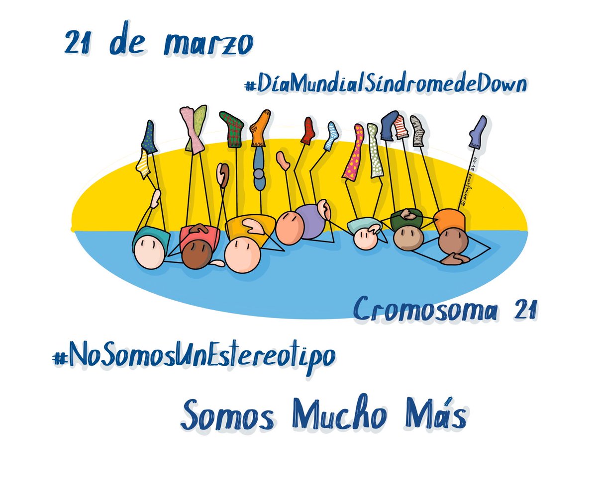 suniferaco's tweet photo. En El #Diamundialdelsindromededown #DiamundialsindromeDown #NoSomosUnEstereotipo , Somos Mucho Más ⁦⁦@DownEspana⁩ ⁦ https://t.co/909110QkVW