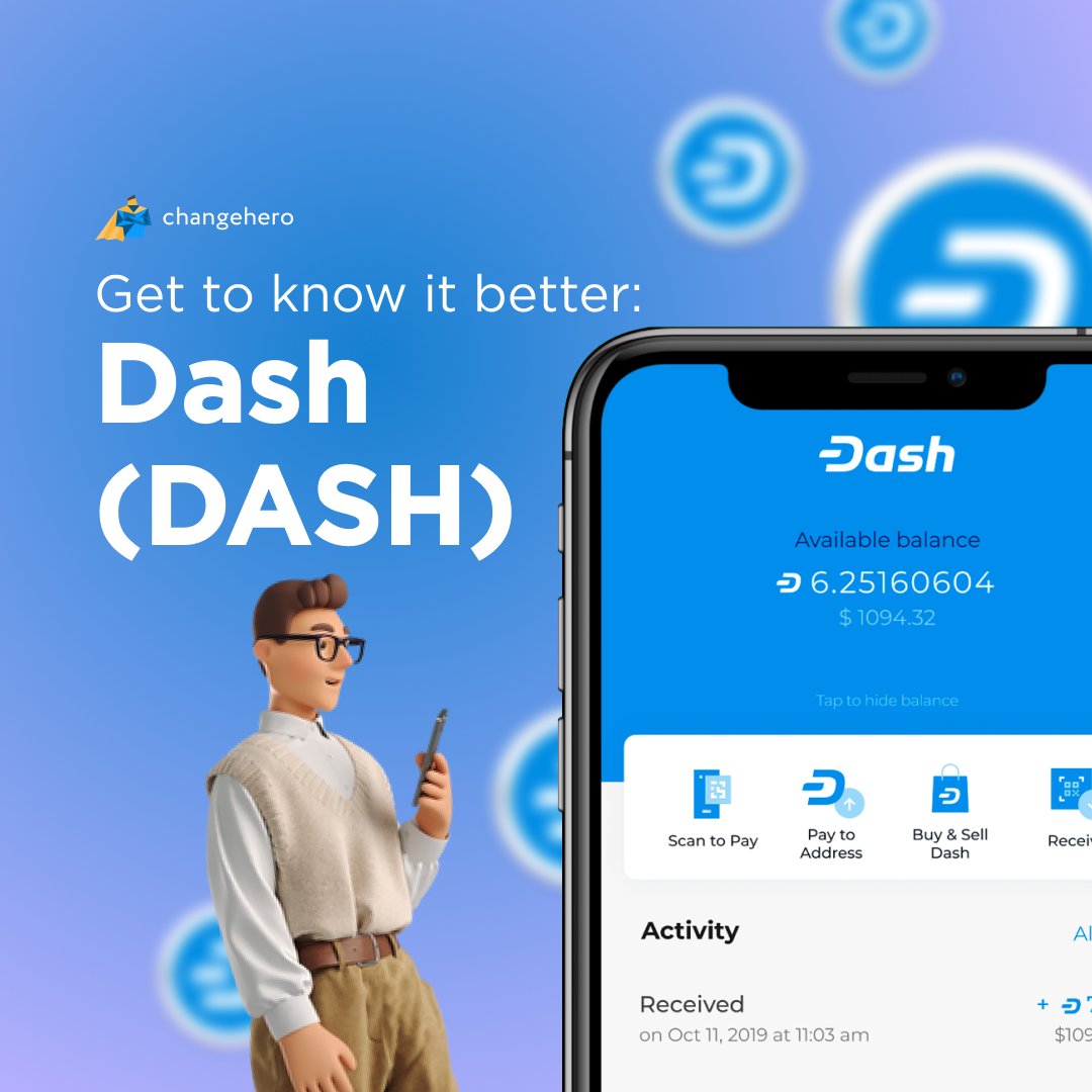 Changehero_io's tweet photo. Let’s explore @Dashpay 🚀

Launched in 2014, today's market cap is over $600 mil! Dash provides instant transactions and takes care of users' privacy. Its security feature protects against 51% of cyberattacks.

Swap $DASH at the Best Rate 👇
https://t.co/l3goNNB6Tj

#CHInsights https://t.co/VGzzNKAqnn