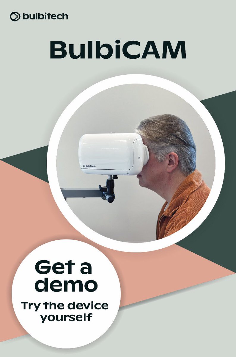Updated design of our BulbiCAM. Are you looking to measure functional biomarkers for eye and brain? Contact us!