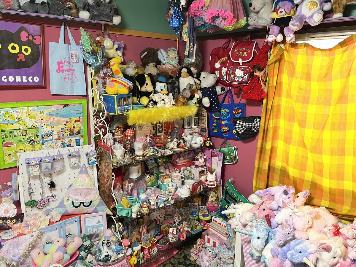hozanhyan's tweet photo. 今日は弥刀のドレミふぁうすに行ってきた。
可愛いものばっかり！ https://t.co/p9M6orx5rw