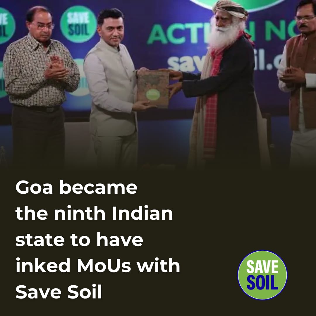 Karankrishnmrty's tweet photo. I was following this save soil movement regularly. Can't imagine it's completed one year ! But in this one year I must admire the progress it has made!

Hope this campaign continues even further &amp; soon brings back the soil to it's healthy state!

#OneYearOfSaveSoil https://t.co/Zd11YsRSUf