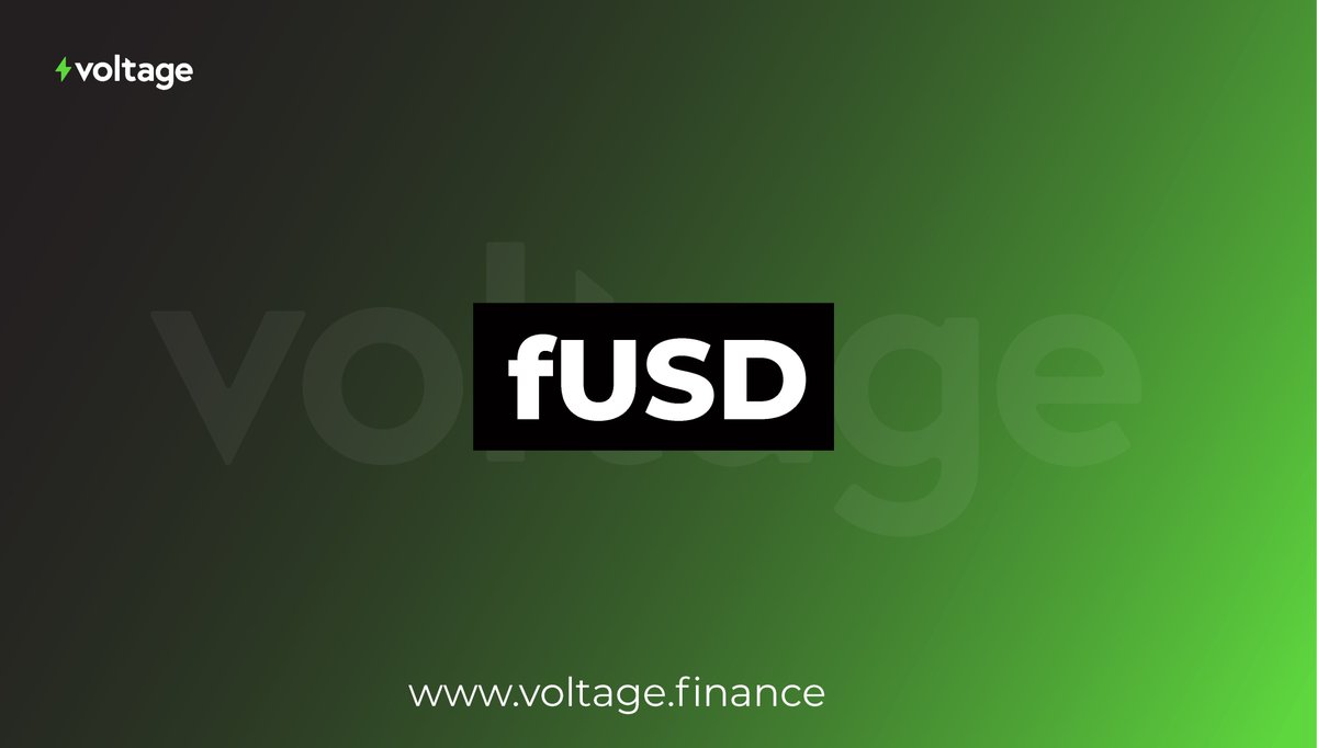 Kelly_Etim's tweet photo. Heard about $fUSD?
Here, see this thread:
#DeFi #fUSD #FuseNetwork #VoltageFinance #Investing #YieldOptimization https://t.co/5HF6xWUjFI